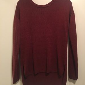 Maroon sweater